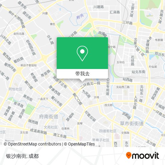 银沙南街地图