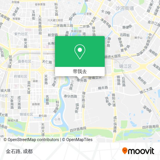 金石路地图