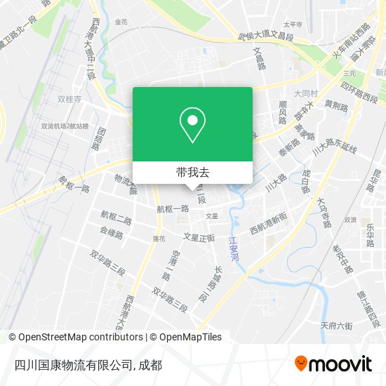四川国康物流有限公司地图