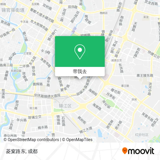 菱窠路东地图