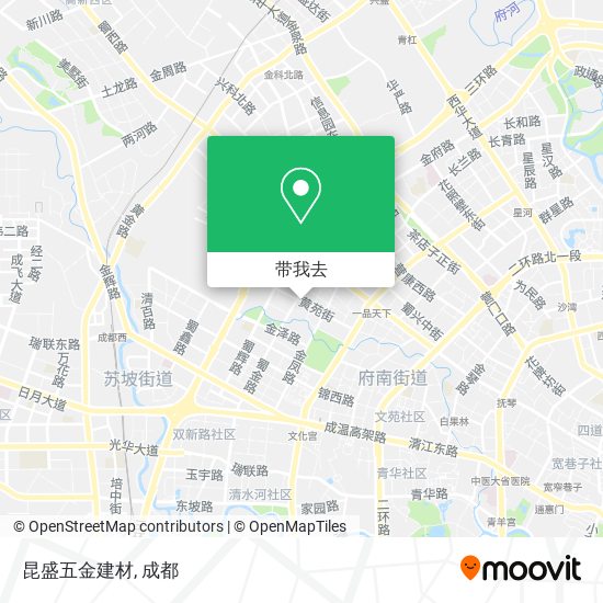 昆盛五金建材地图