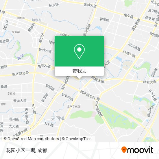 花园小区一期地图