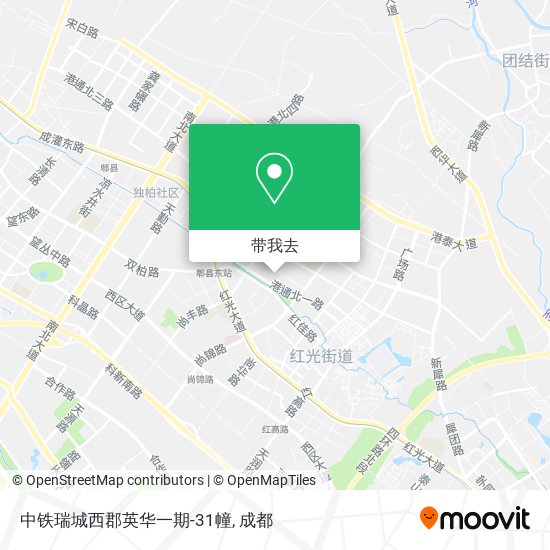 中铁瑞城西郡英华一期-31幢地图