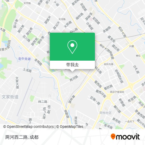 两河西二路地图