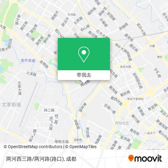 两河西三路/两河路(路口)地图