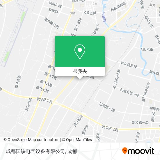 成都国铁电气设备有限公司地图