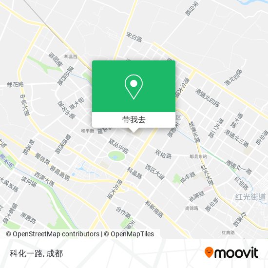 科化一路地图