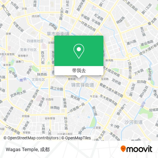 Wagas Temple地图
