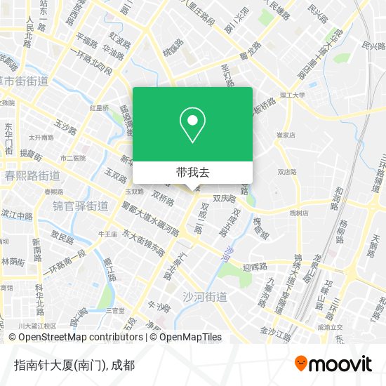 指南针大厦(南门)地图