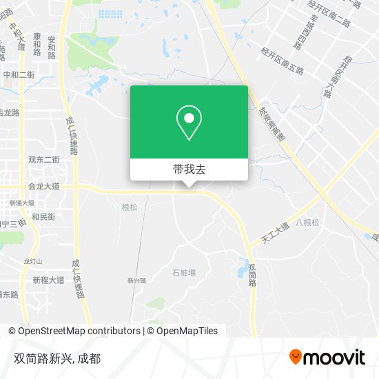 双简路新兴地图