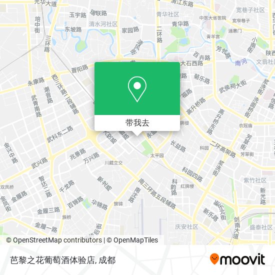 芭黎之花葡萄酒体验店地图