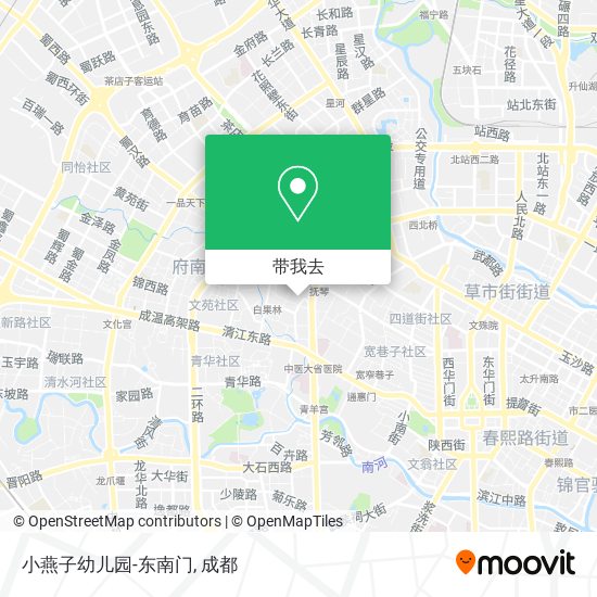 小燕子幼儿园-东南门地图