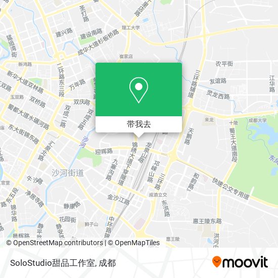 SoloStudio甜品工作室地图