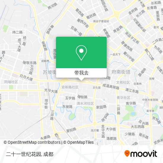 二十一世纪花园地图