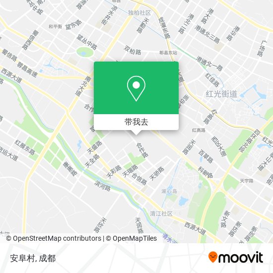 安阜村地图