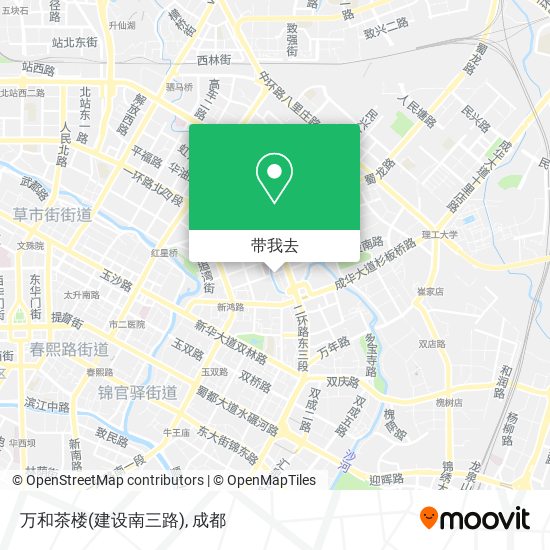 万和茶楼(建设南三路)地图