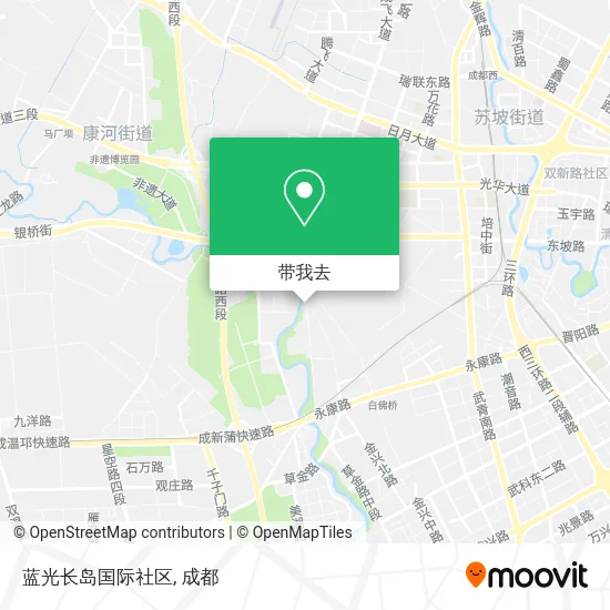 蓝光长岛国际社区地图