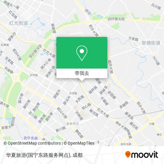 华夏旅游(国宁东路服务网点)地图