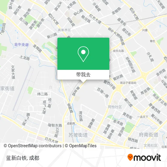 蓝新白铁地图