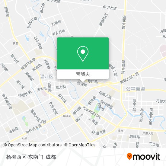 杨柳西区-东南门地图