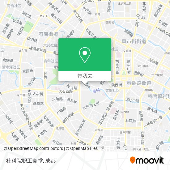 社科院职工食堂地图