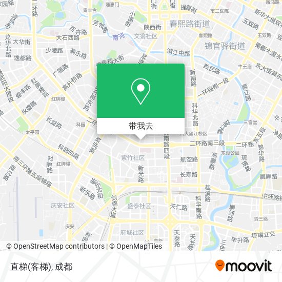 直梯(客梯)地图