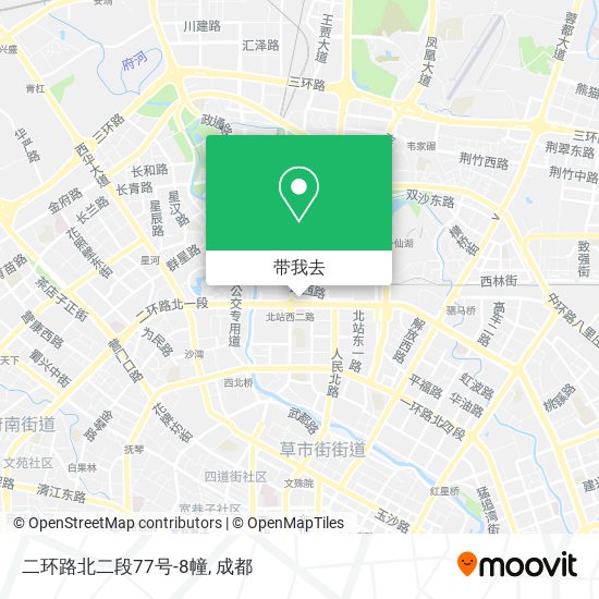 二环路北二段77号-8幢地图