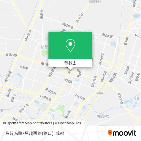 马超东路/马超西路(路口)地图