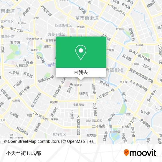 小天竺街1地图