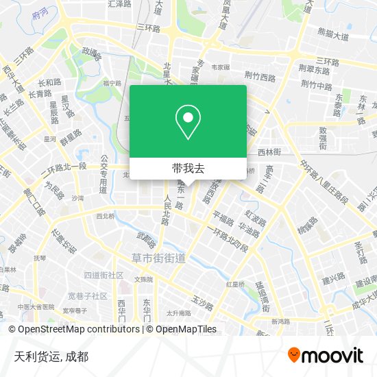 天利货运地图