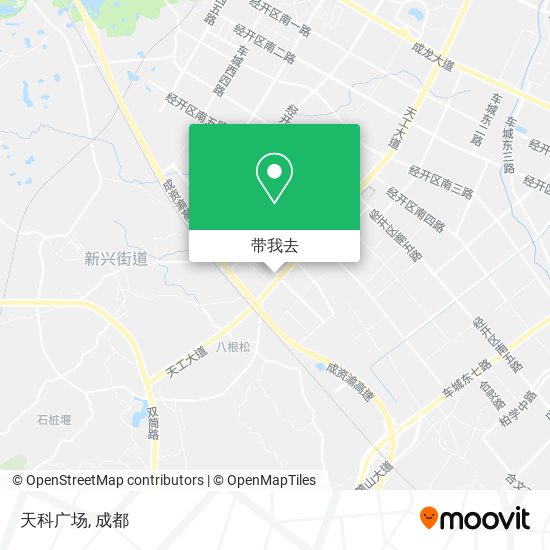 天科广场地图