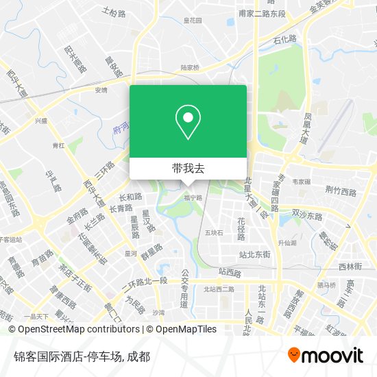 锦客国际酒店-停车场地图