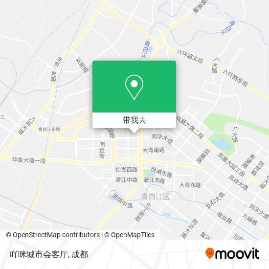 吖咪城市会客厅地图