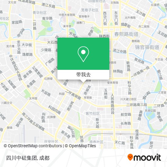 四川中砝集团地图