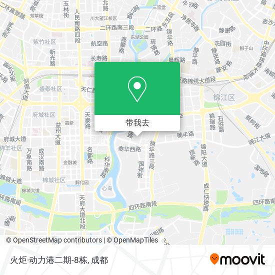火炬·动力港二期-8栋地图