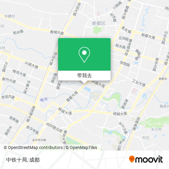 中铁十局地图
