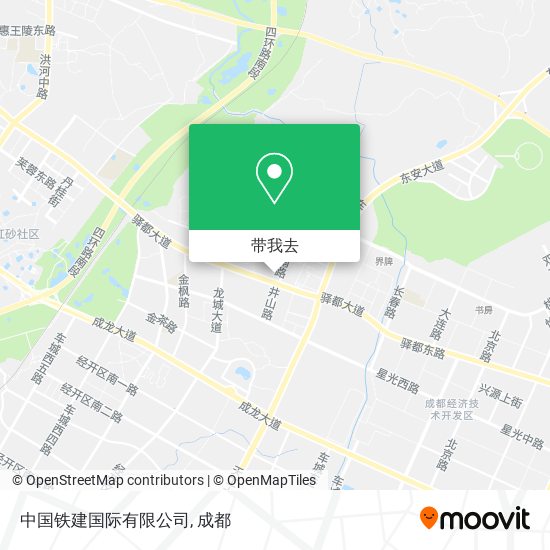 中国铁建国际有限公司地图