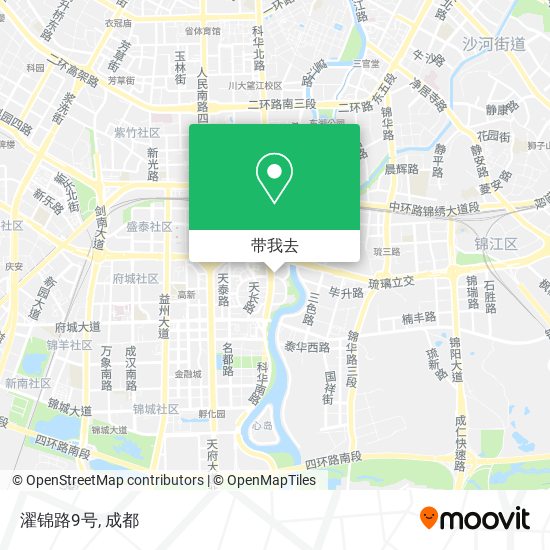 濯锦路9号地图