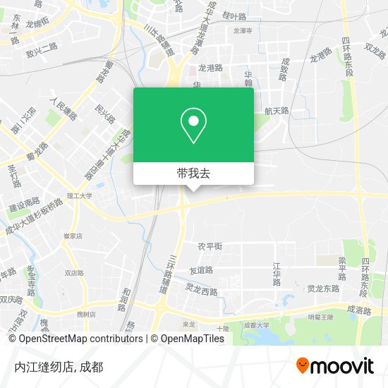 内江缝纫店地图