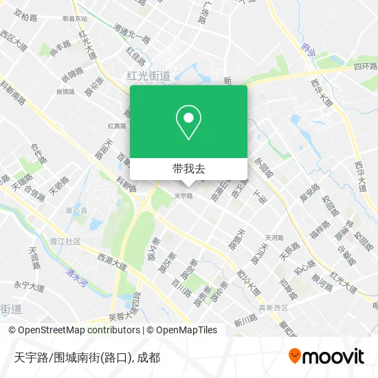 天宇路/围城南街(路口)地图