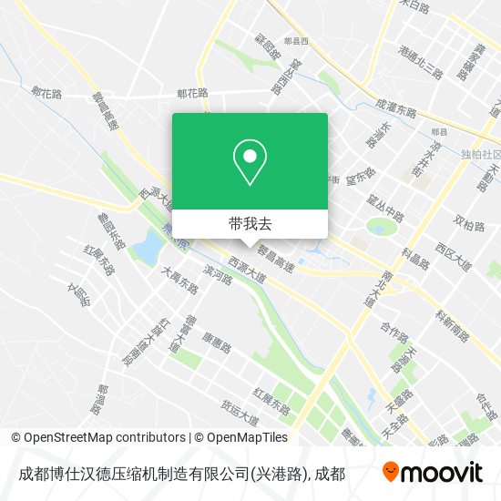成都博仕汉德压缩机制造有限公司(兴港路)地图