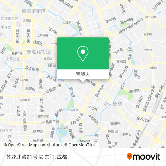 莲花北路91号院-东门地图