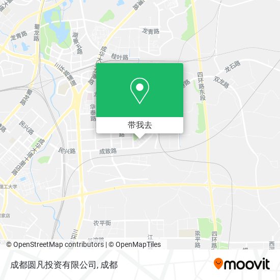 成都圆凡投资有限公司地图