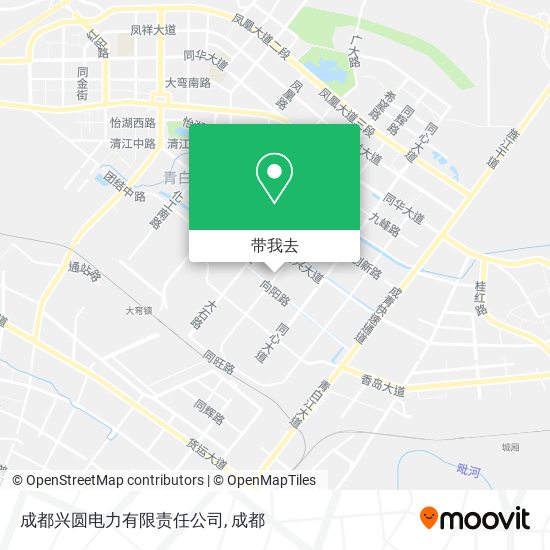 成都兴圆电力有限责任公司地图