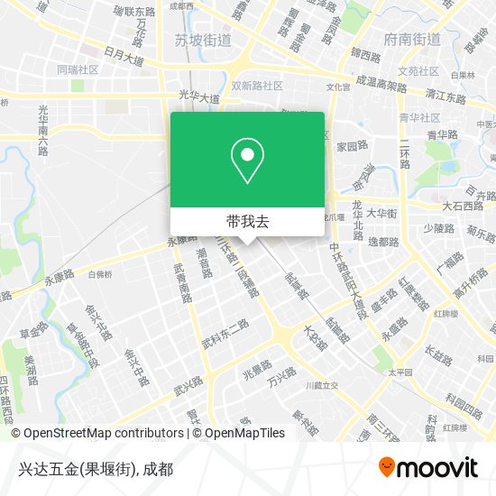 兴达五金(果堰街)地图