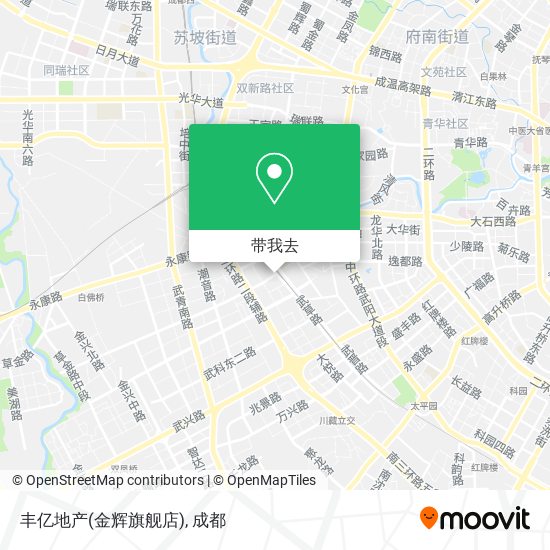 丰亿地产(金辉旗舰店)地图