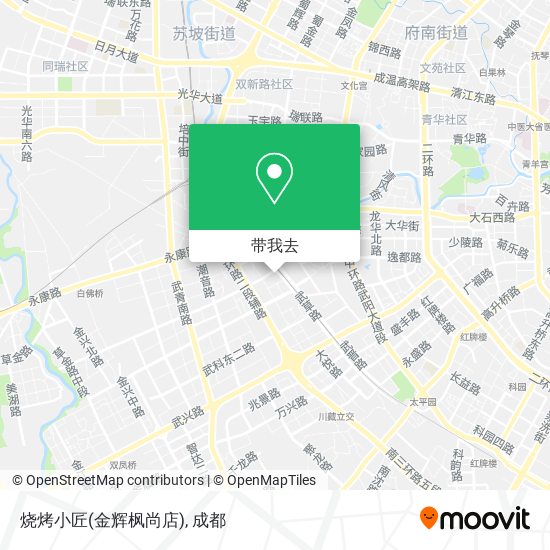 烧烤小匠(金辉枫尚店)地图