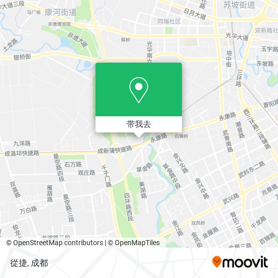 從捷地图