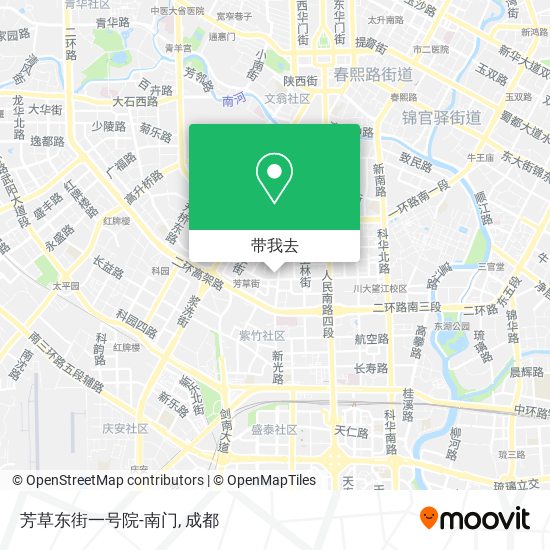 芳草东街一号院-南门地图