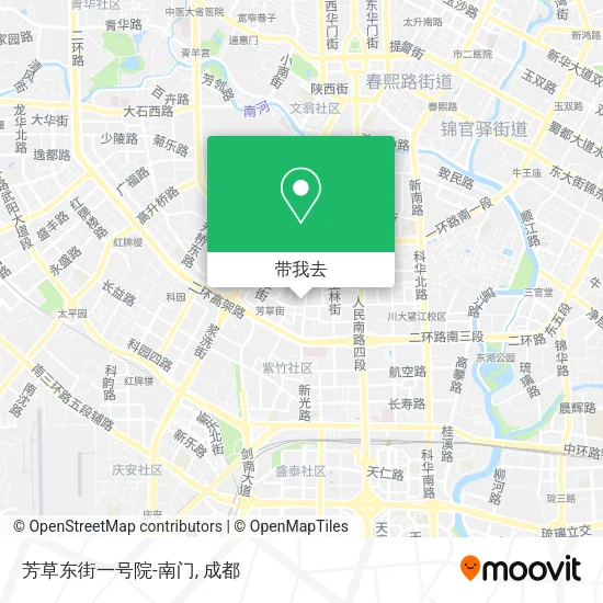 芳草东街一号院-南门地图